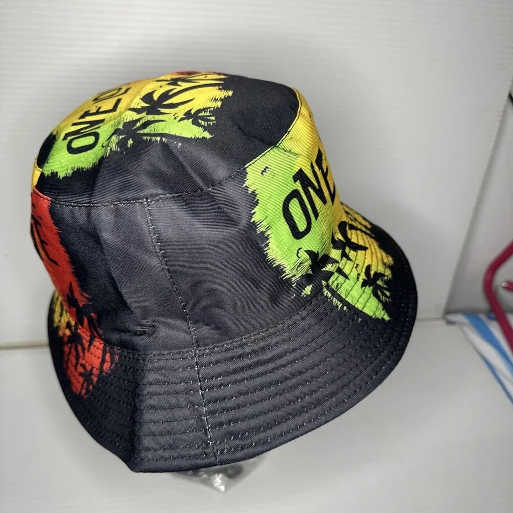 One Love Bucket Hat Color Black, One Size Unisex, Bob Marley, Jamaica, USA